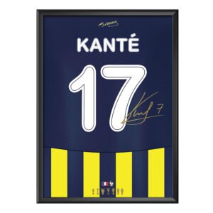 N’Golo Kante 17 Poster (Çerçeveli)
