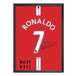 Cristiano Ronaldo 7 Poster (Çerçeveli)