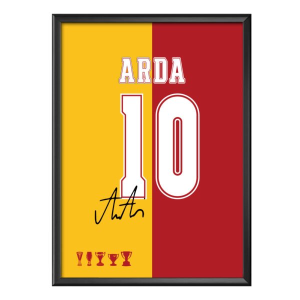 Arda Turan 10 Poster (Çerçeveli)