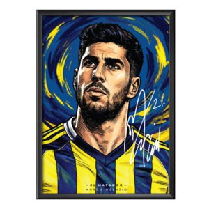 Marco Asensio Illustrasyon (Çerçeveli)