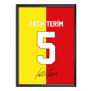 Fatih Terim 5 Poster (Çerçeveli)