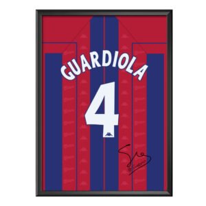 Pep Guardiola 4 Barça Poster (Çerçeveli)