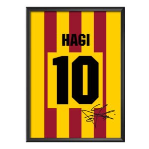 Gheorghe Hagi 10 Poster (Çerçeveli)