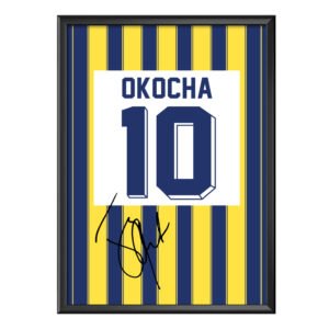 Jay Jay Okocha 10 Poster (Çerçeveli)