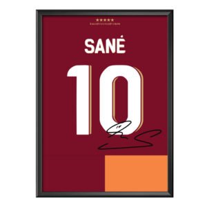 Leroy Sane 10 Poster (Çerçeveli)