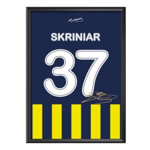 Milan Skriniar 37 Poster (Çerçeveli)