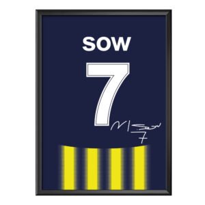 Moussa Sow 7 Poster (Çerçeveli)
