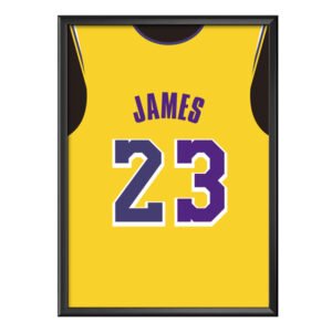 Lebron James 23 Poster (Çerçeveli)